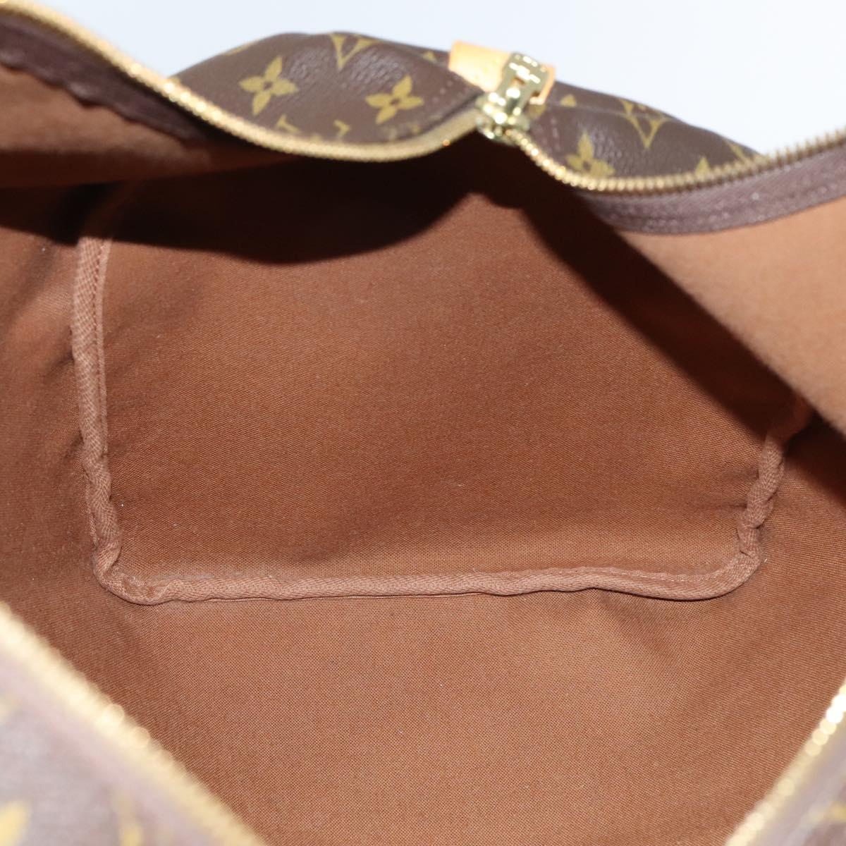 Louis Vuitton Keepall 55, Brown, Canvas, travel