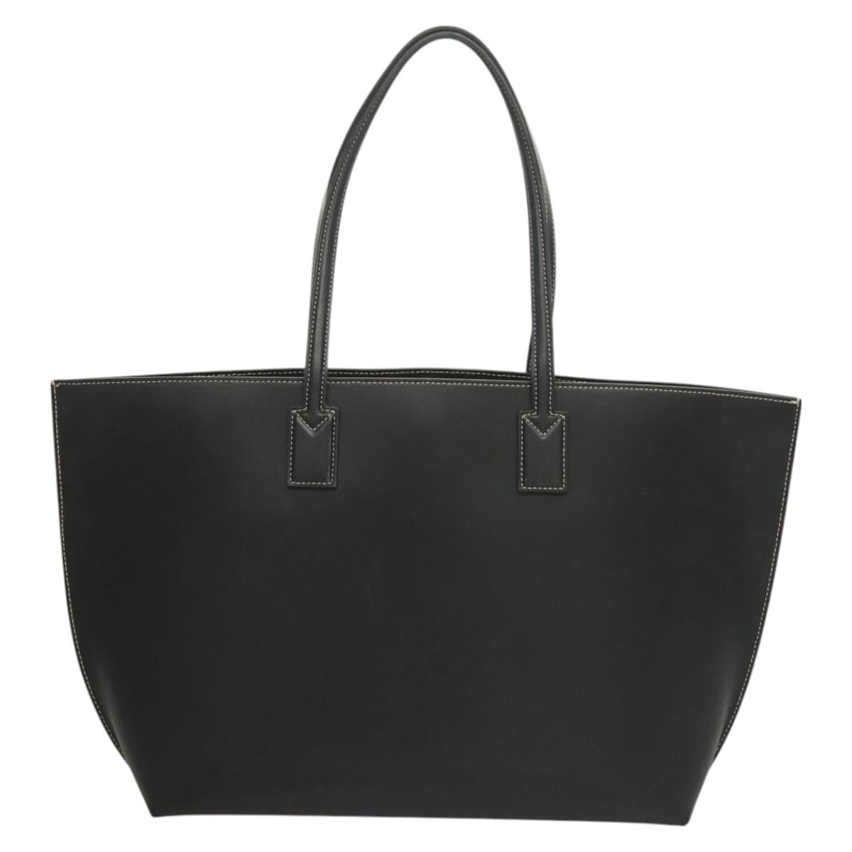 Burberry TB, Black, Leather, tote