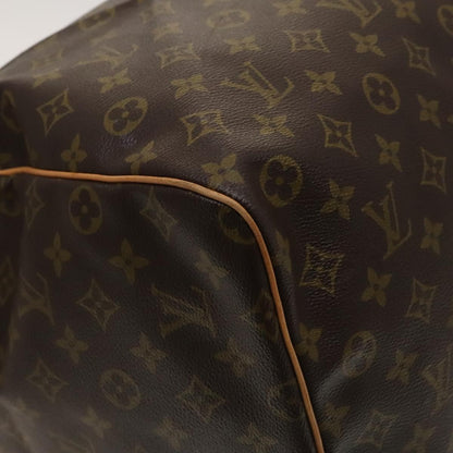 Louis Vuitton Keepall 60, Brown, Canvas, travel