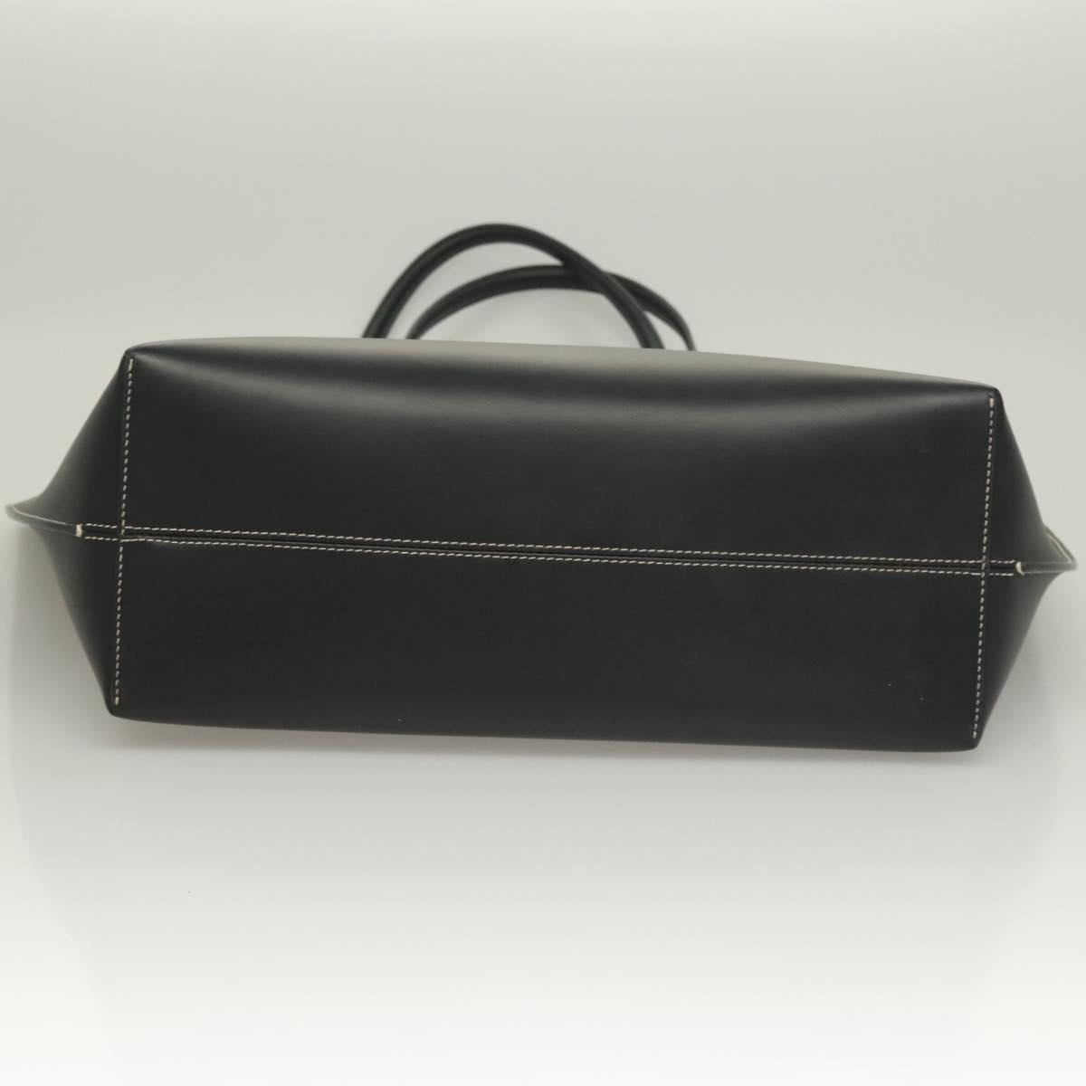 Burberry TB, Black, Leather, tote