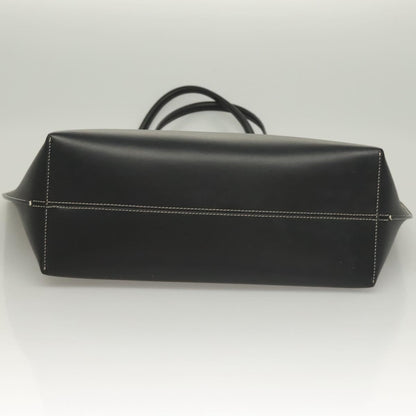 Burberry TB, Black, Leather, tote