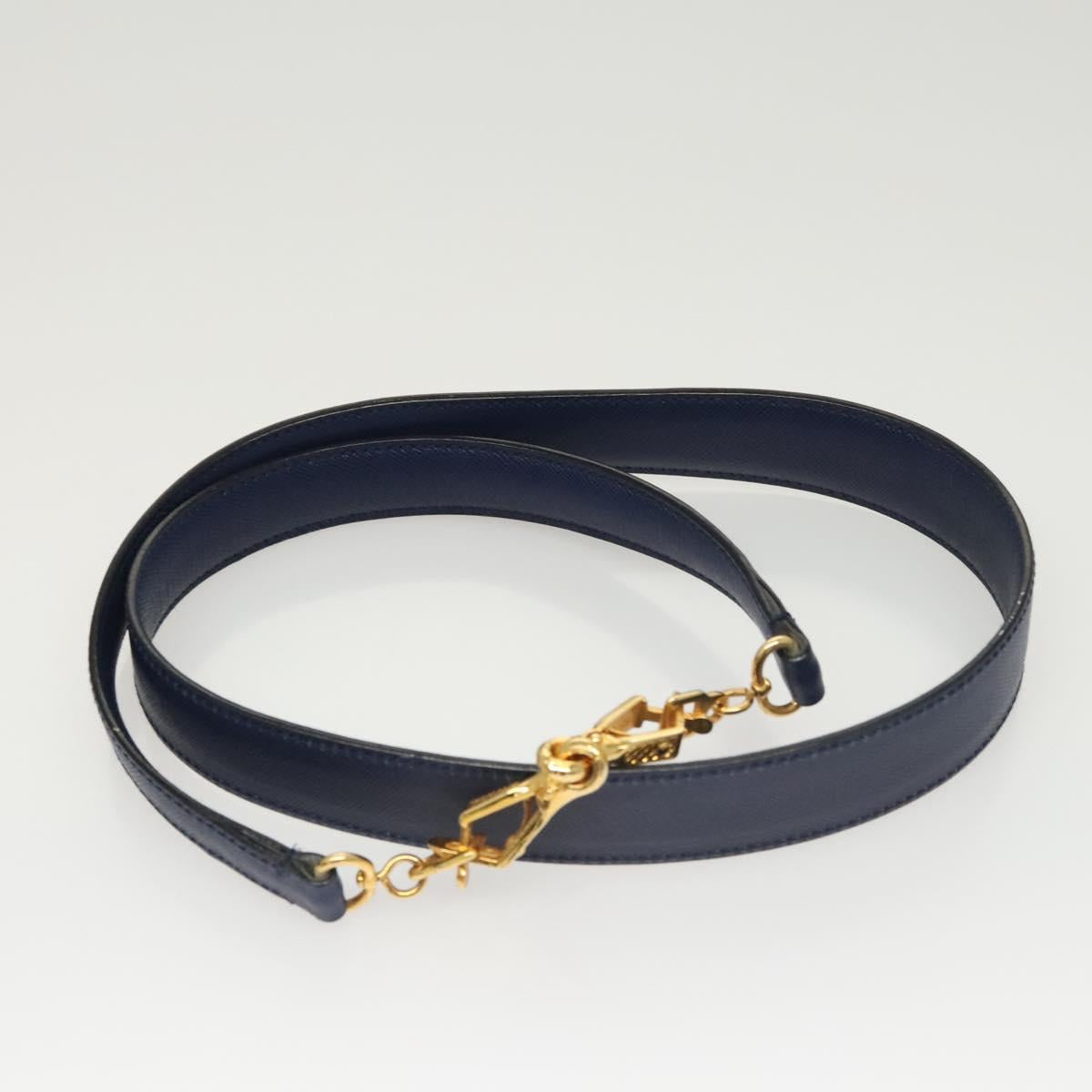 Prada Cleo, Navy, Leather, clutch