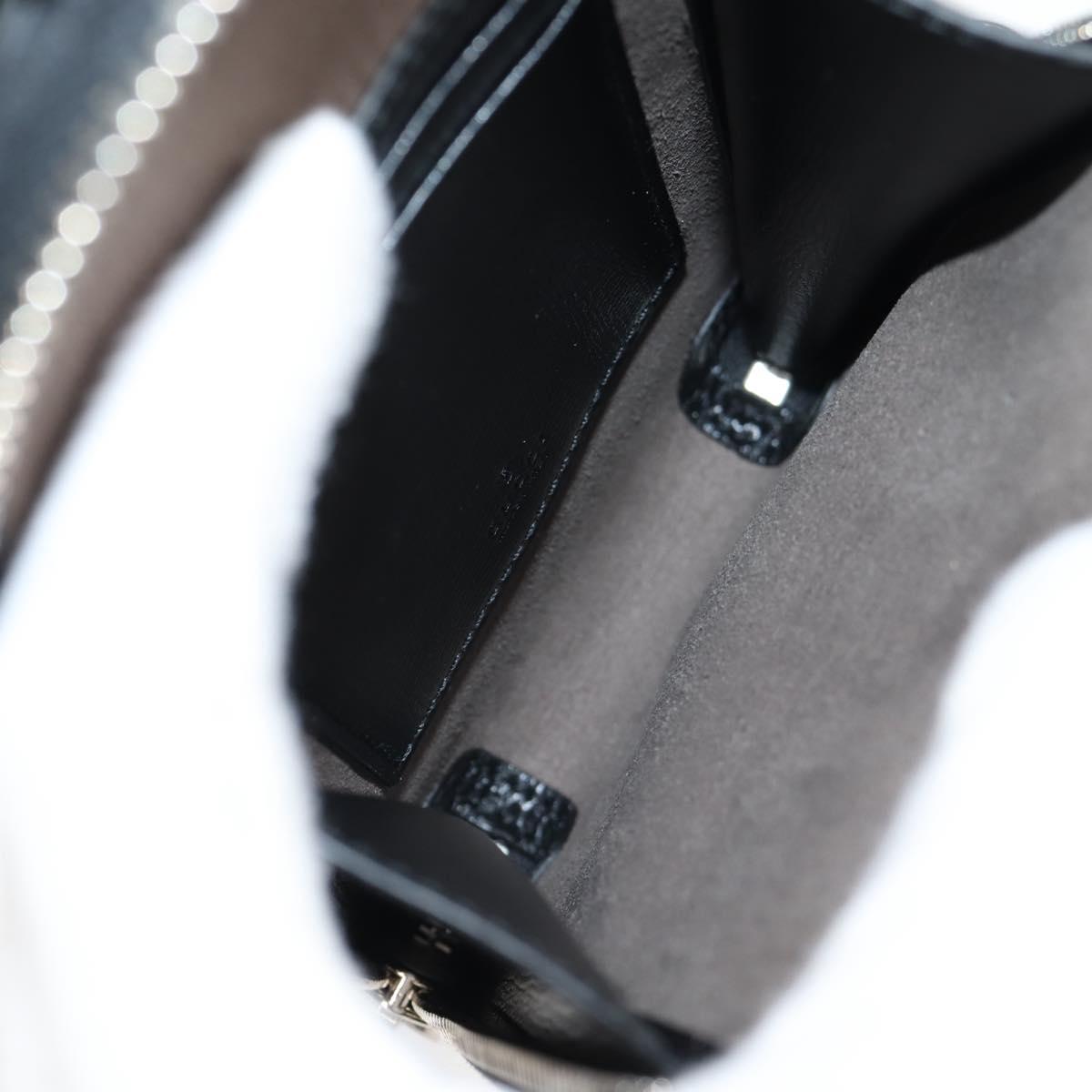 Gucci GG canvas, Black, Canvas, shoulder