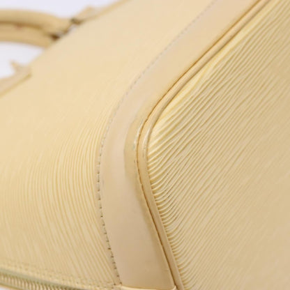 Louis Vuitton Alma, Beige, Leather, handbag