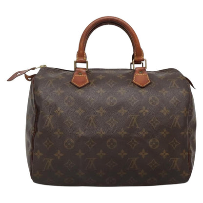 Louis Vuitton Speedy 30, Brown, Canvas, handbag