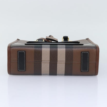 Burberry Freya, Brown, Leather, handbag