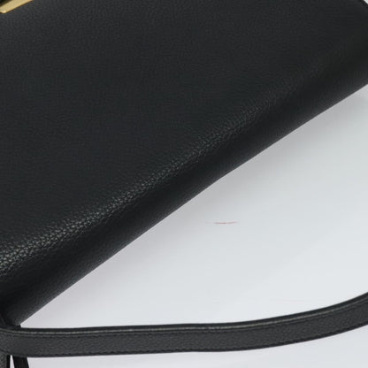 Céline, Black, Leather, shoulder