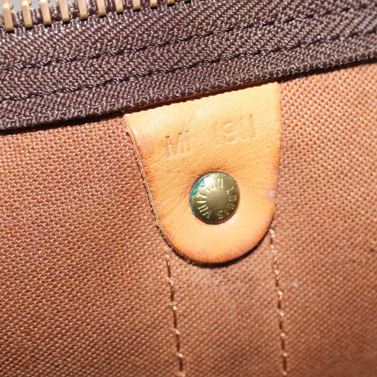 Louis Vuitton Keepall 60, Black, Canvas, travel