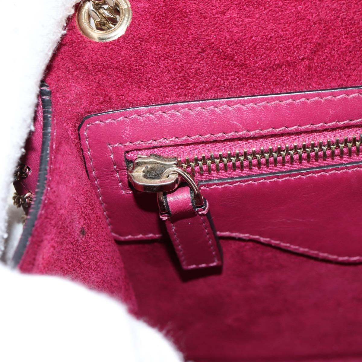 Valentino Garavani Demilune, Pink, Leather, shoulder
