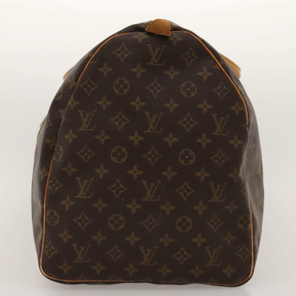Louis Vuitton Keepall 60, Brown, Canvas, travel