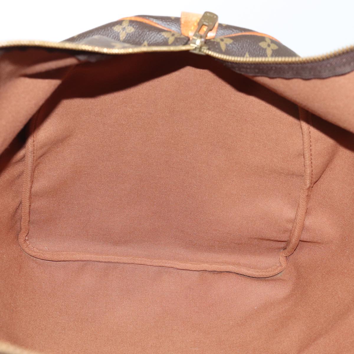 Louis Vuitton Keepall 60, Brown, Canvas, travel