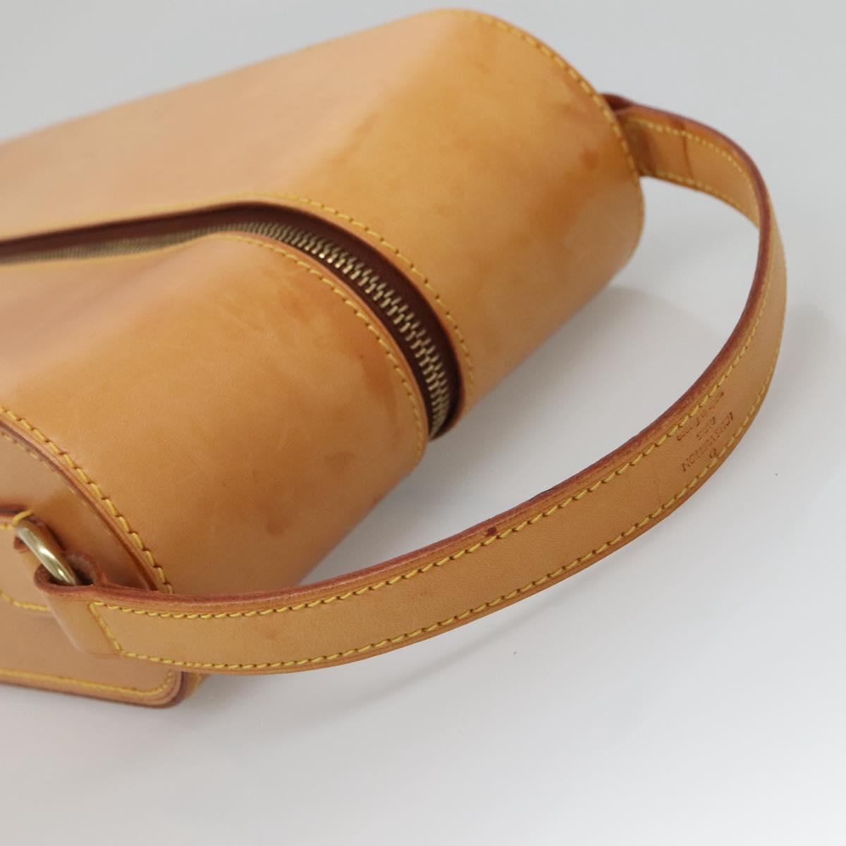 Louis Vuitton, Beige, Leather, shoulder