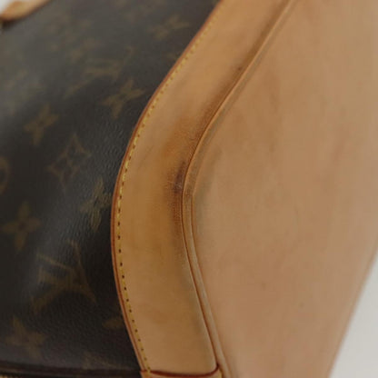Louis Vuitton Alma, Brown, Canvas, handbag