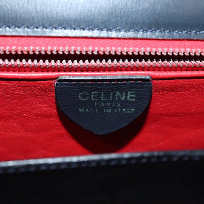 Celine Handbag Leather, WHITE, LEATHER, Handbag