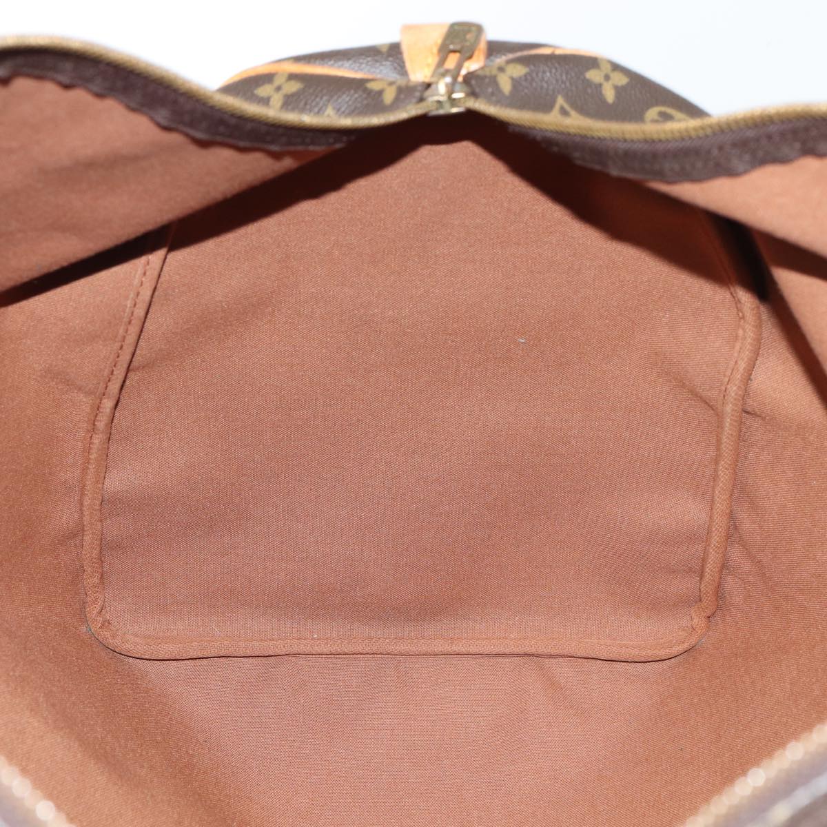 Louis Vuitton Keepall 60, Brown, Canvas, travel