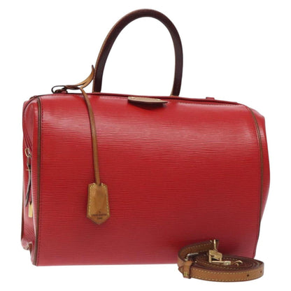 Louis Vuitton, Red, Leather, handbag