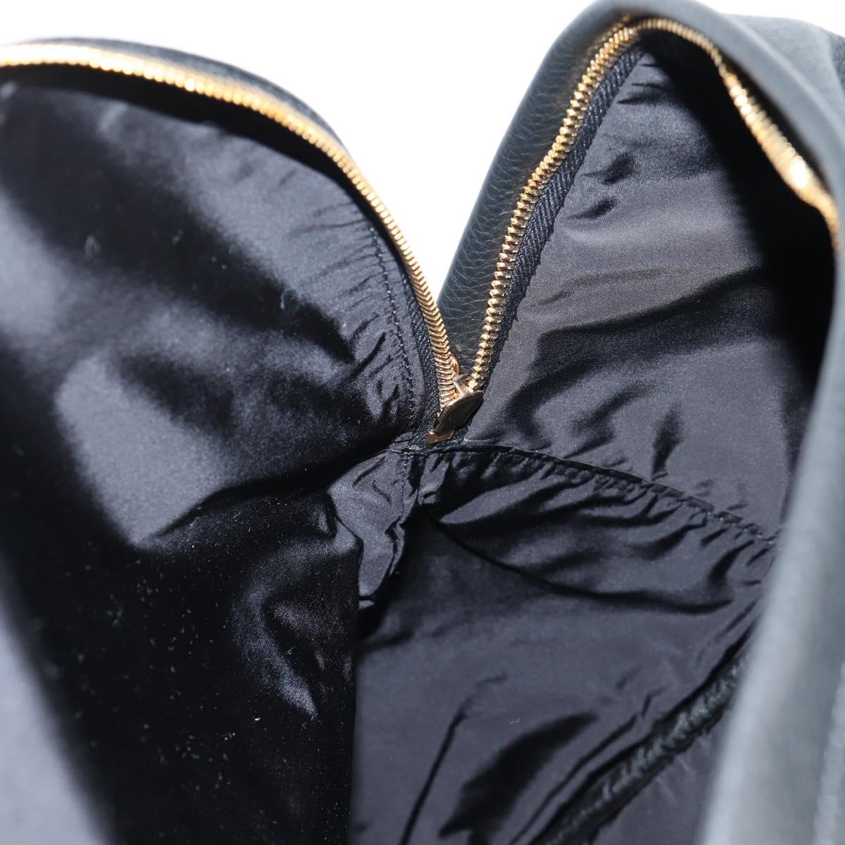 Versace Medusa, Black, Leather, backpack