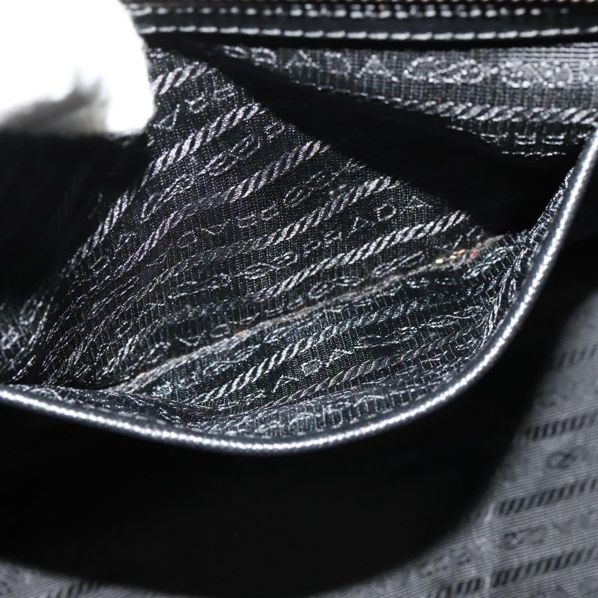 Prada Galleria, Black, Leather, handbag
