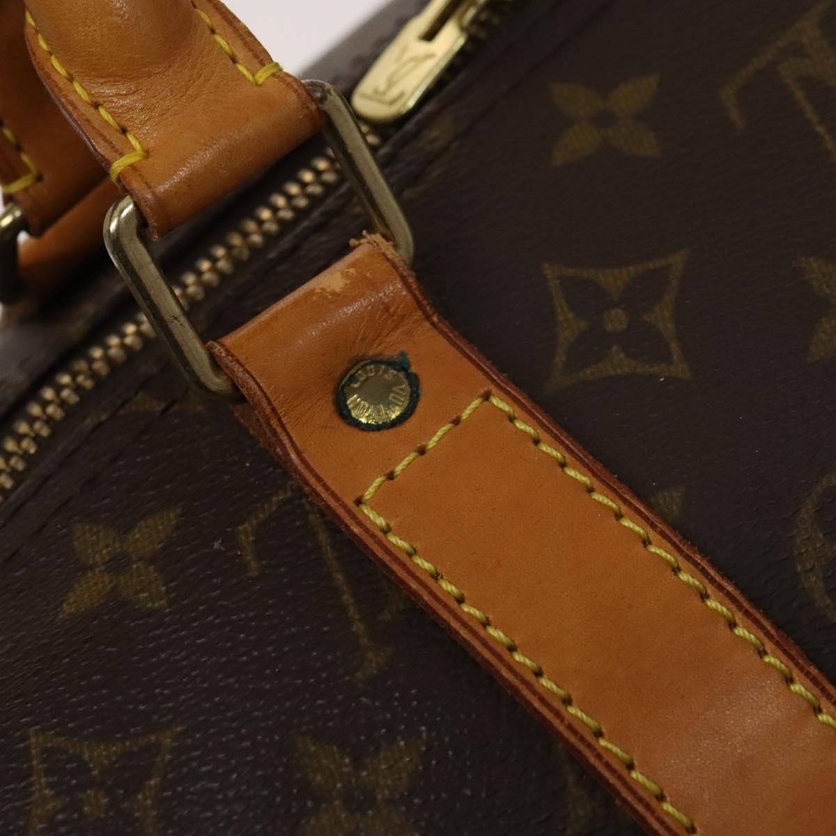 Louis Vuitton Keepall 55, Camel, Canvas, travel