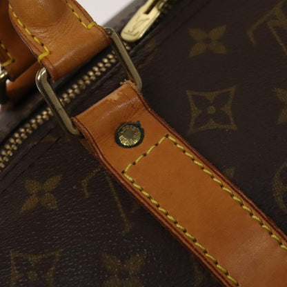 Louis Vuitton Keepall 55, Camel, Canvas, travel