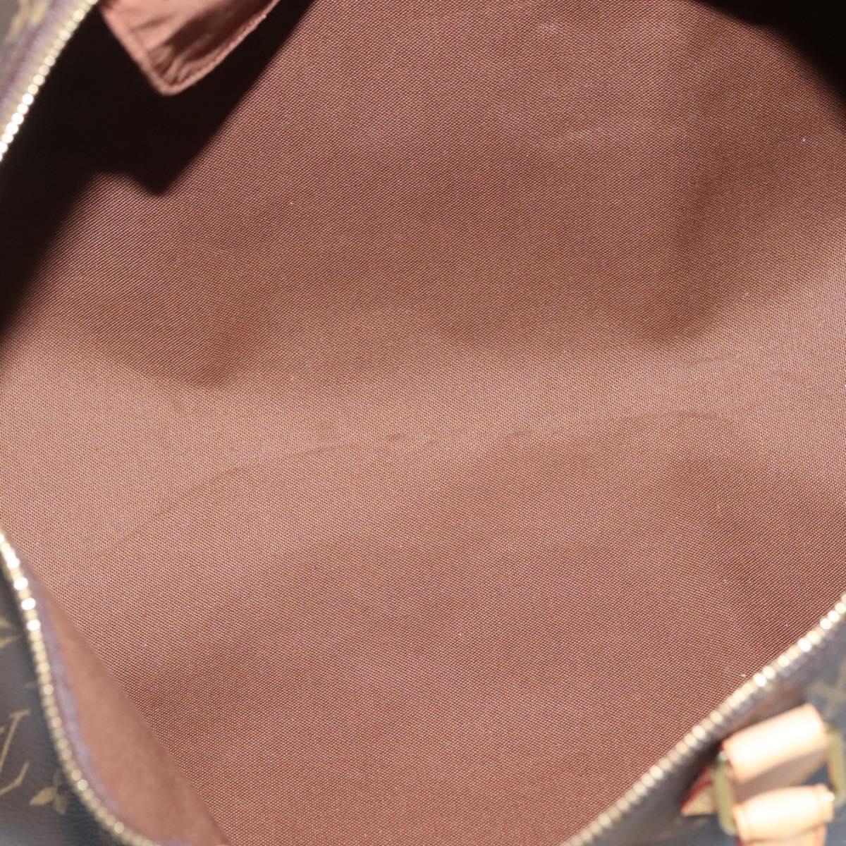Louis Vuitton Speedy Bandoulière, Brown, "CANVAS, LEATHER", travel