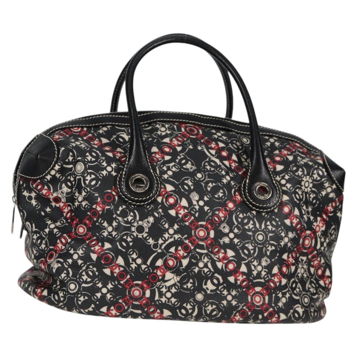 Chanel, Black, Canvas, travel