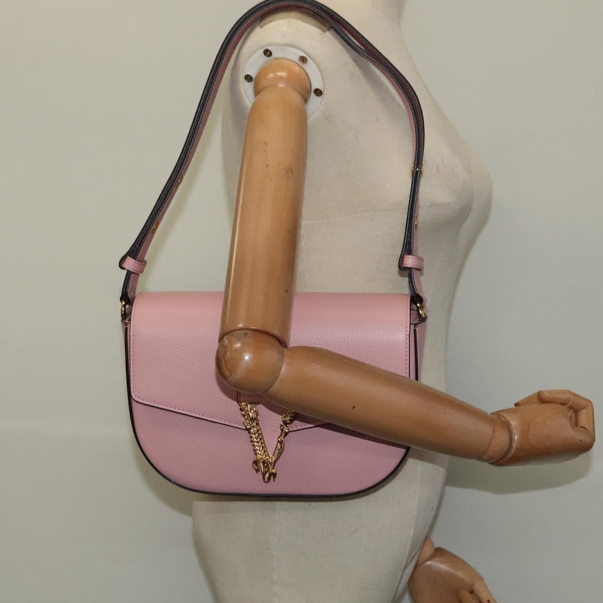 Versace, Pink, Leather, shoulder