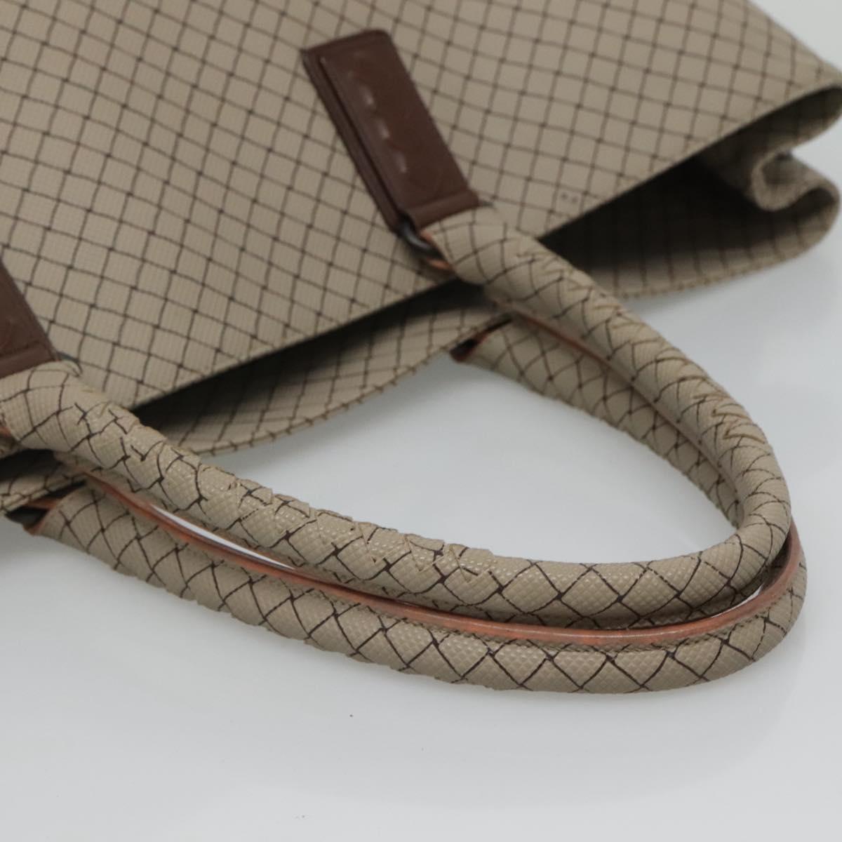 Bottega Veneta Marco polo, Grey, Canvas, tote