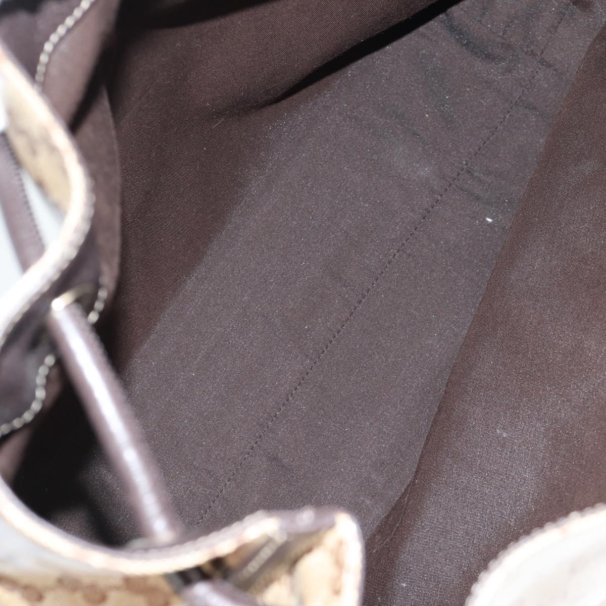 Gucci GG crystal, Beige, Canvas, tote