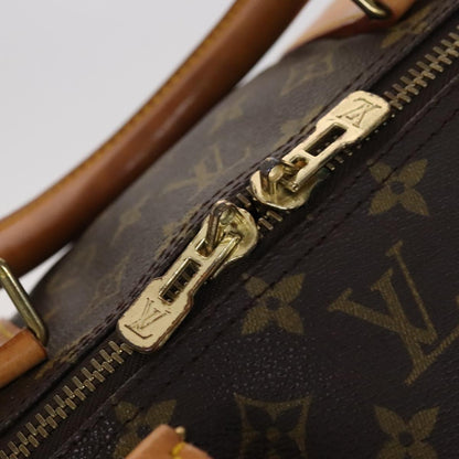Louis Vuitton Keepall 60, Brown, Canvas, travel