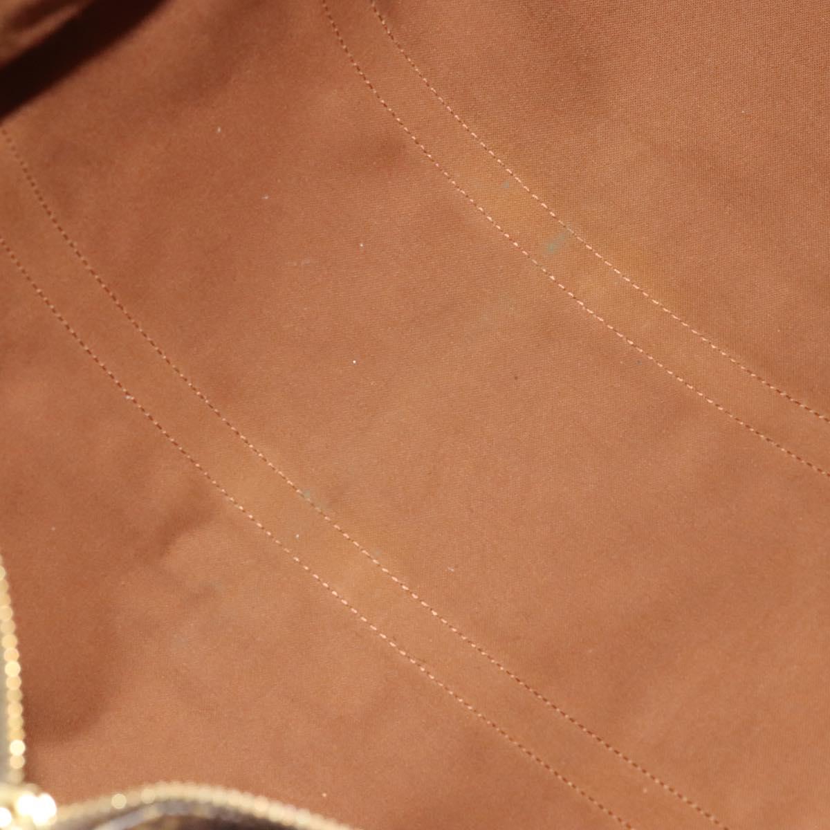 Louis Vuitton Keepall 55, Brown, Canvas, travel