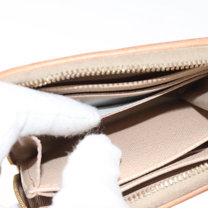 Louis Vuitton Zippy coin purse, Beige, Canvas, wallet