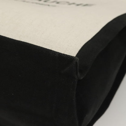 Saint Laurent Rive Gauche, White, "CANVAS, LEATHER", handbag