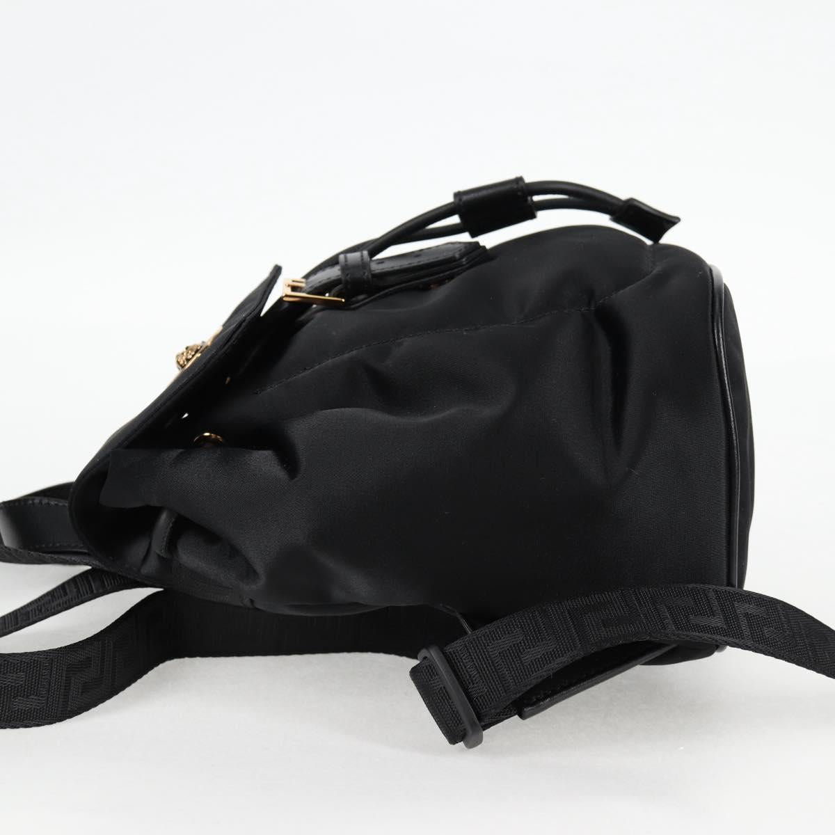 Versace Medusa, Black, NYLON, backpack