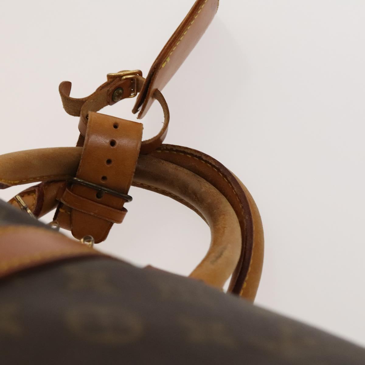 Louis Vuitton Keepall 60, Brown, Canvas, travel