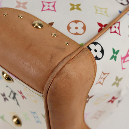 Louis Vuitton Beverly, White, Canvas, handbag