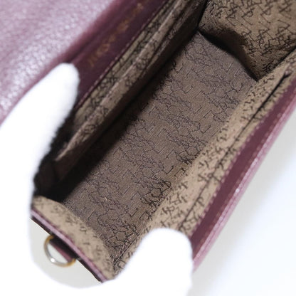 Saint Laurent, Burgundy, Leather, handbag