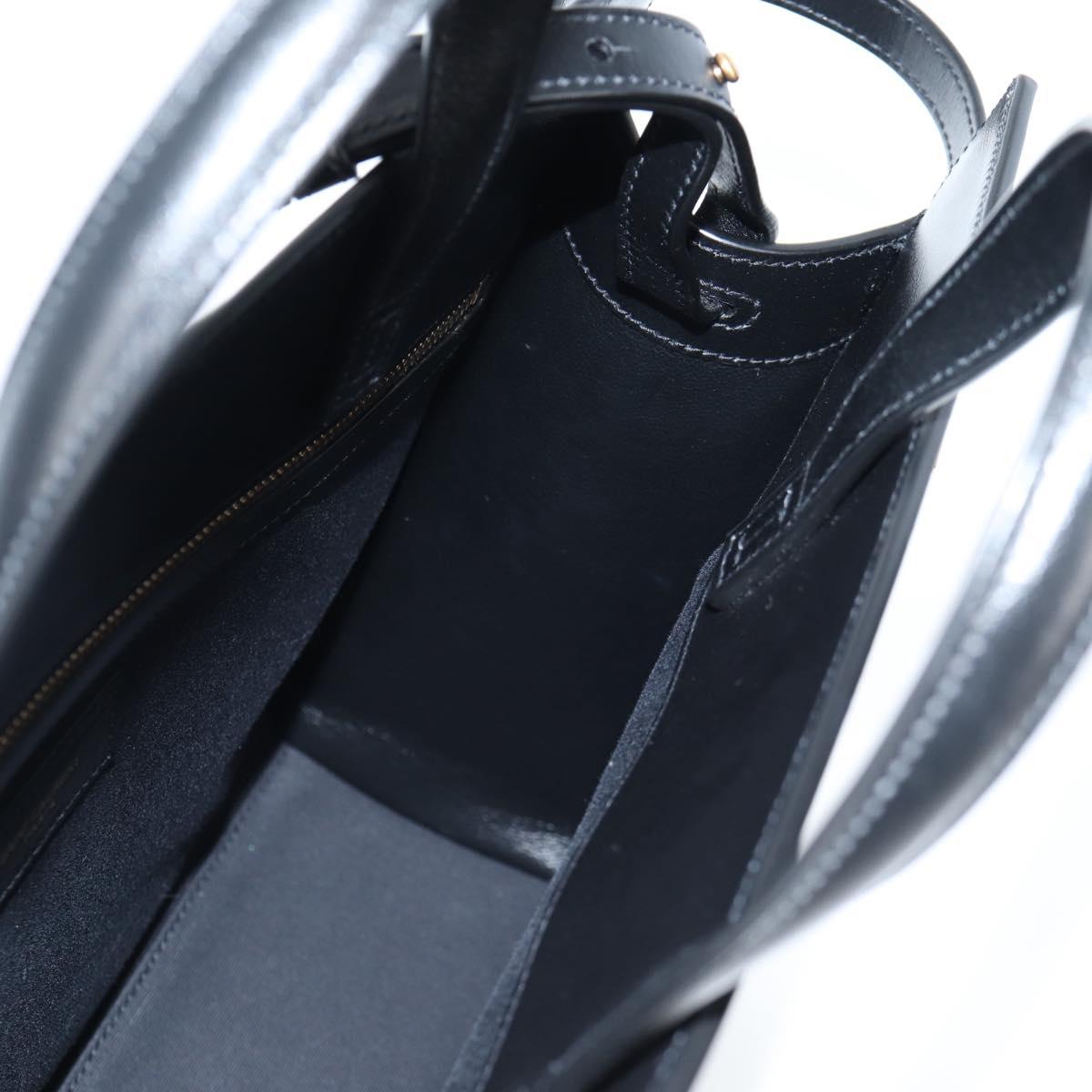 Saint Laurent Manhattan, Black, Leather, handbag