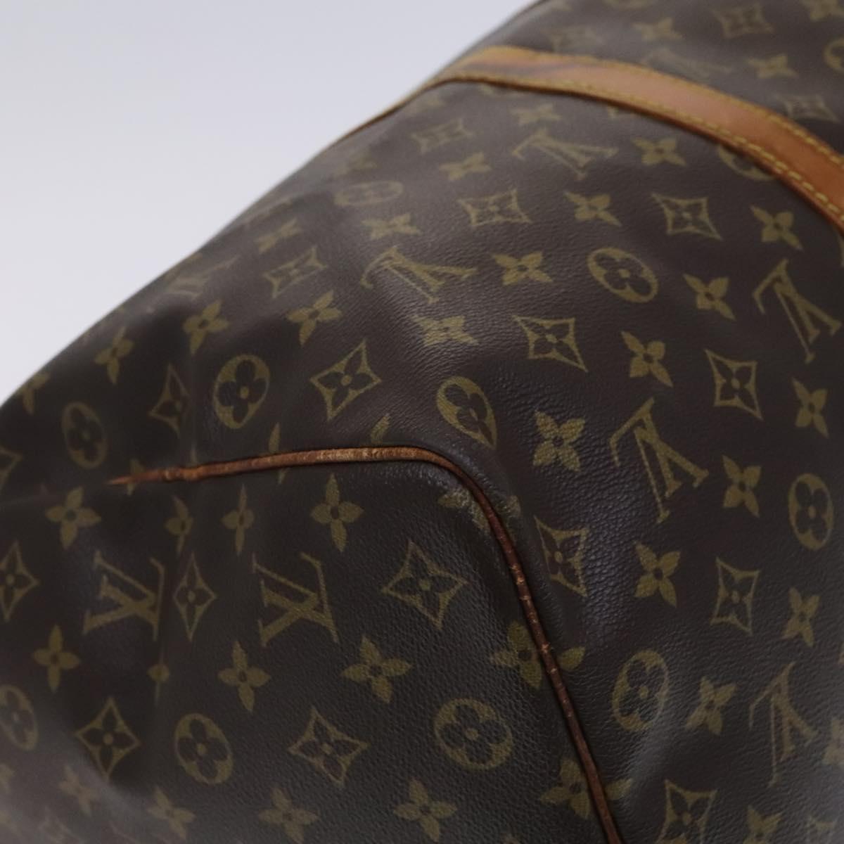 Louis Vuitton Keepall 50, Brown, Canvas, travel