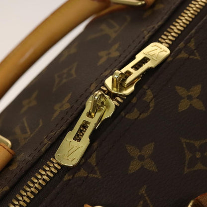Louis Vuitton Keepall 50, Brown, Canvas, travel