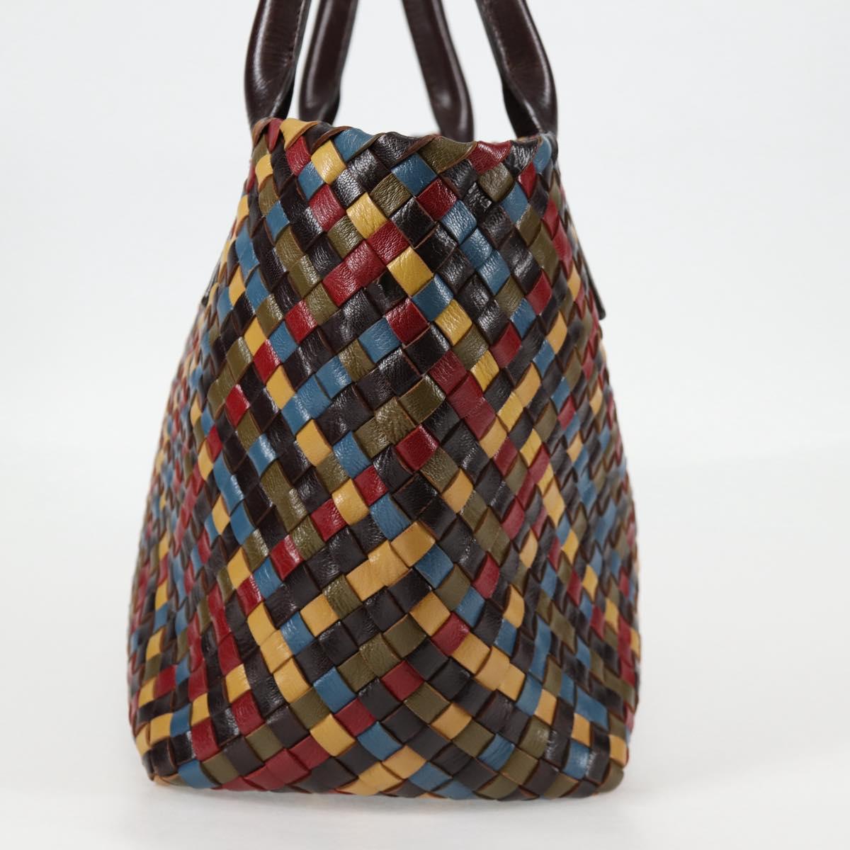 Bottega Veneta Intrecciato, Brown, Leather, tote
