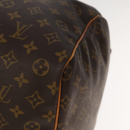Louis Vuitton Keepall 60, Brown, Canvas, travel