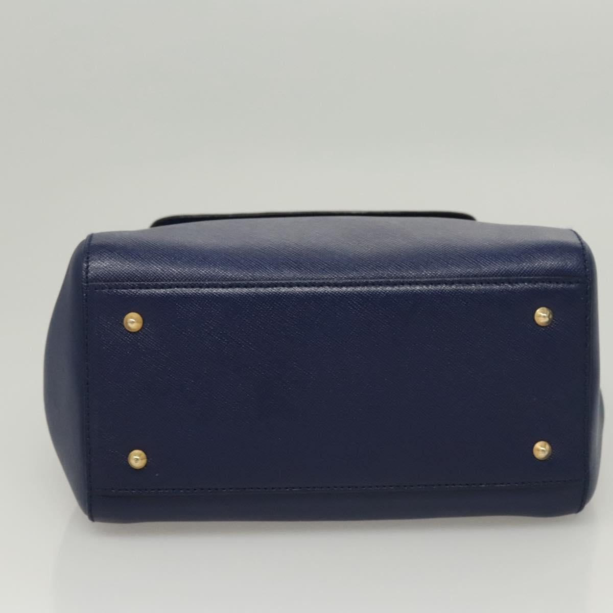 Prada Cleo, Navy, Leather, clutch