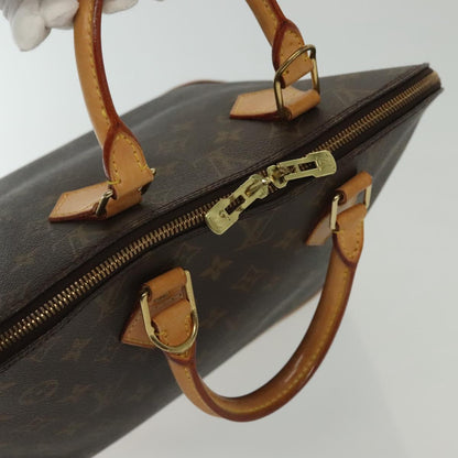Louis Vuitton Alma, Brown, Canvas, handbag