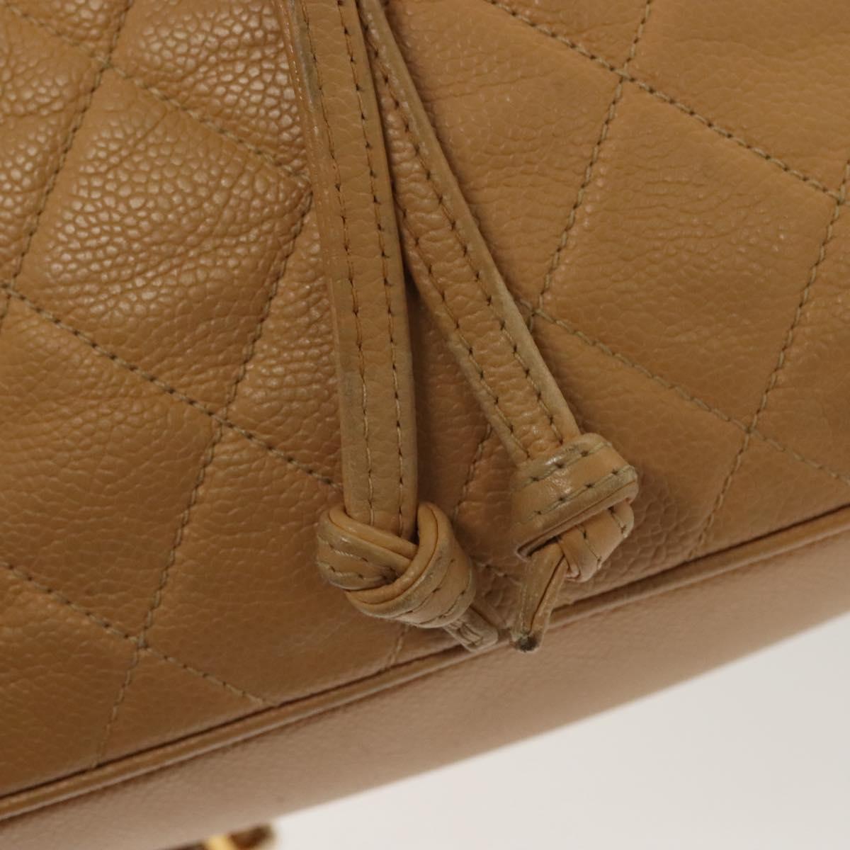 Chanel Vintage, Yellow, Leather, backpack