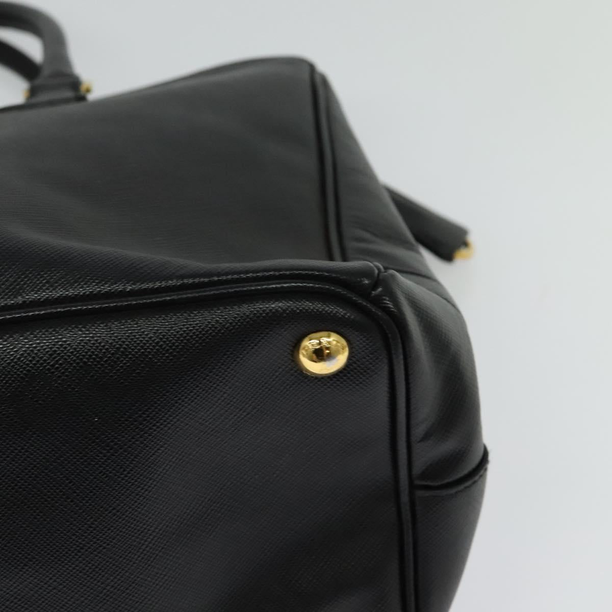 Prada Galleria, Black, Leather, handbag