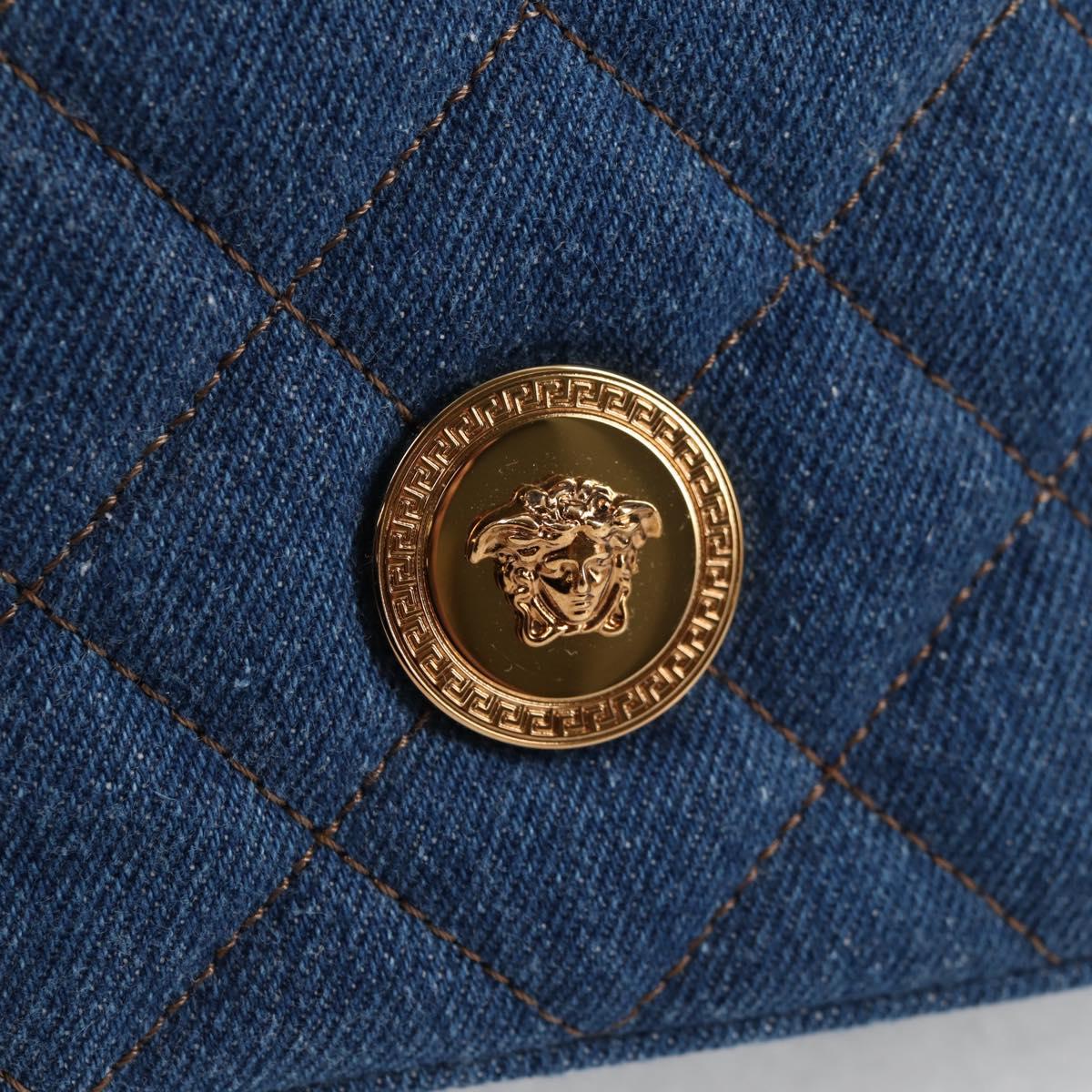Versace Medusa, Blue, Denim - Jeans, handbag