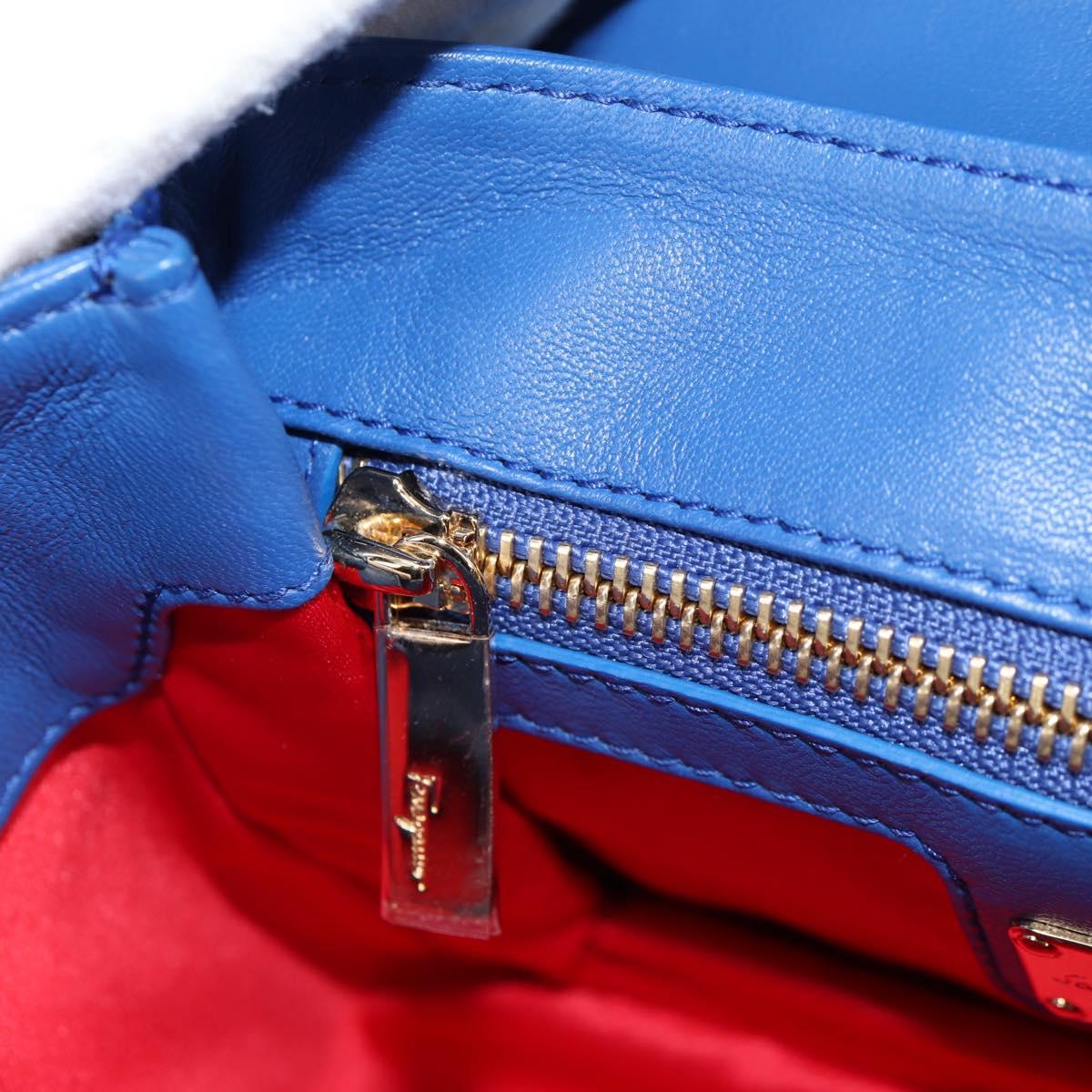 Salvatore Ferragamo Gancini, Multicolour, Leather, clutch