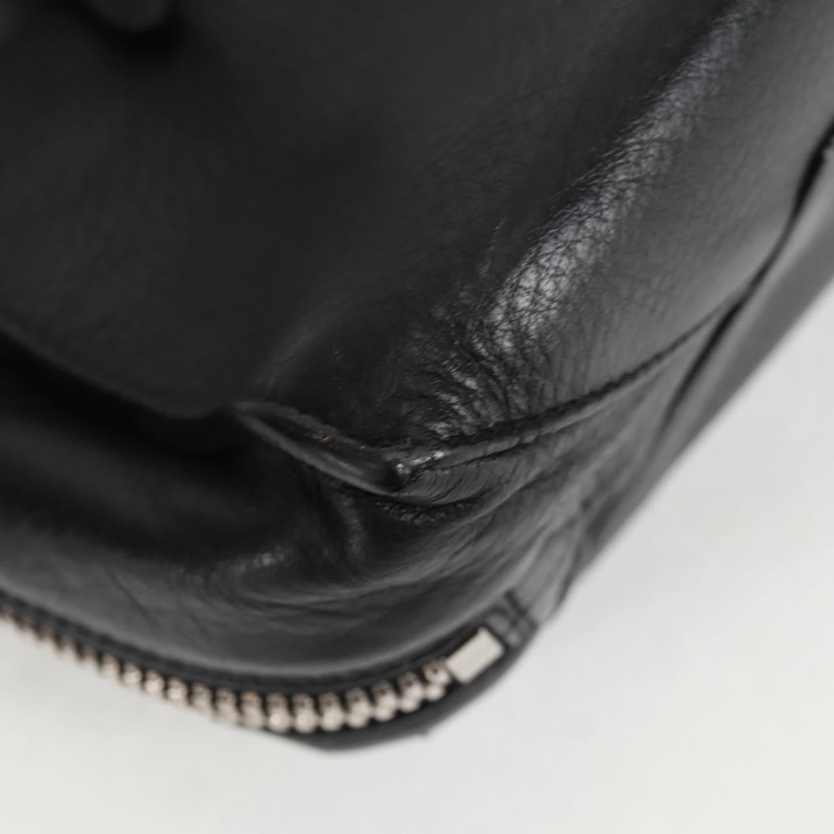 Balenciaga Papier, Black, Leather, handbag