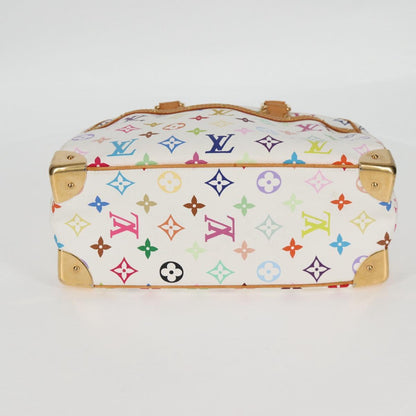 Louis Vuitton Trouville, White, Canvas, handbag